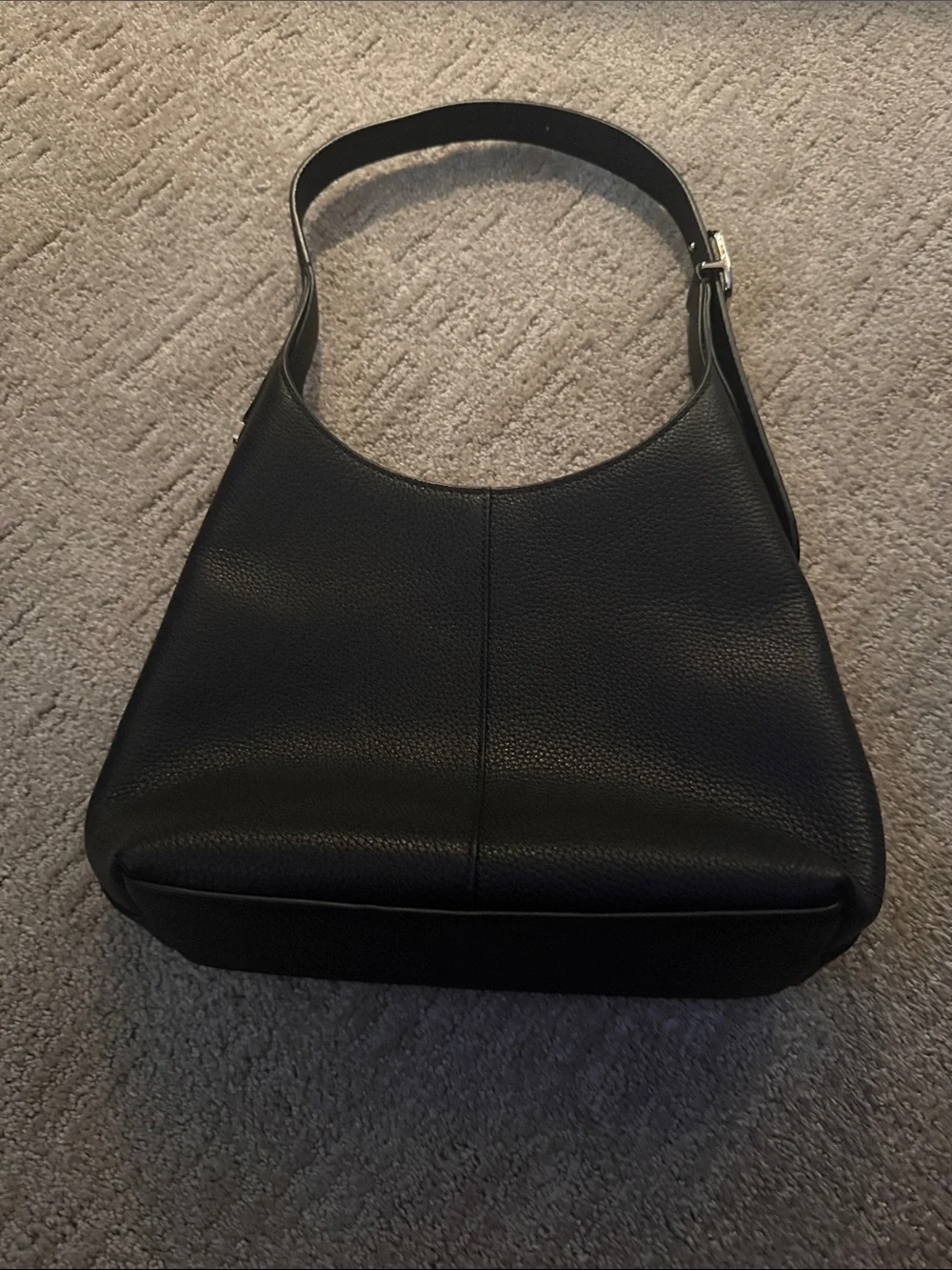 kate spade Black Pebbled Leather Shoulder Hobo - Picture 3 of 3